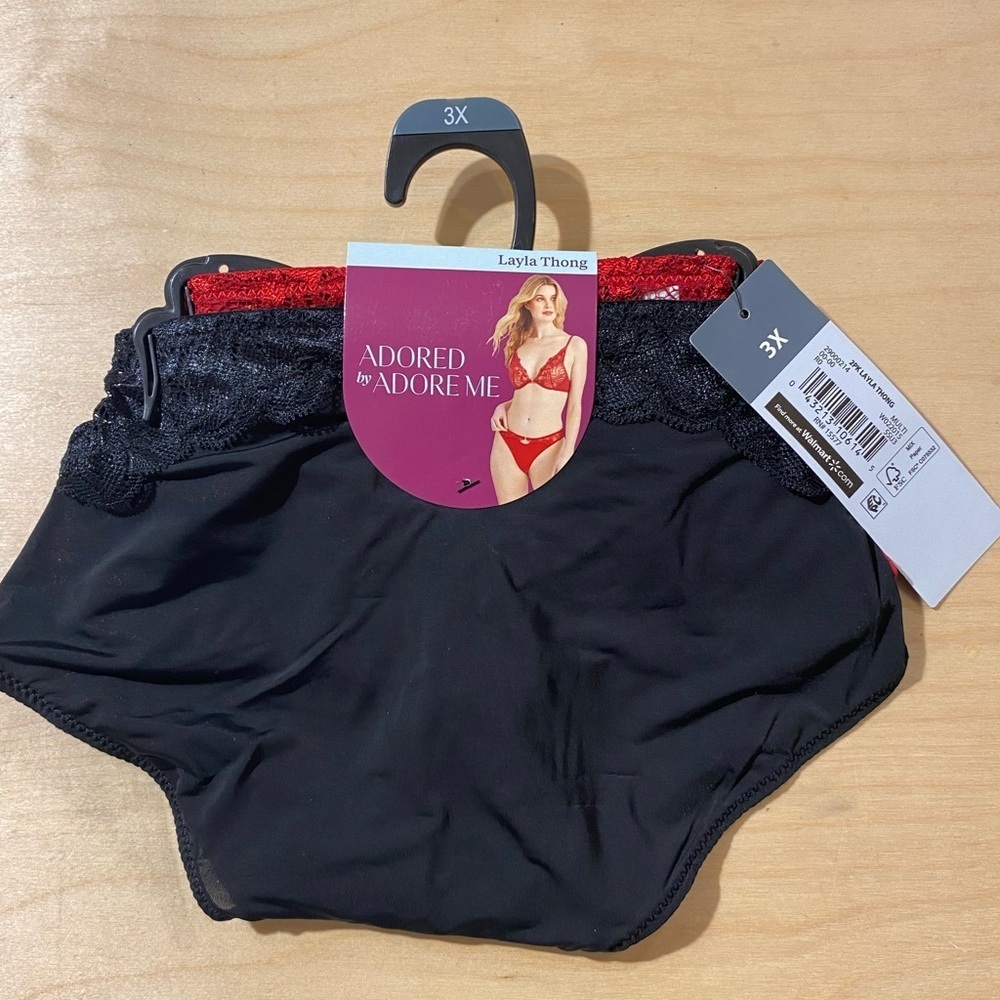 Adored by Adore Me Layla Thong 2 Pack 3X (IY)